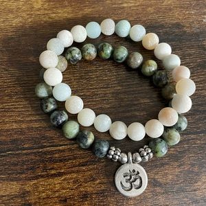 Yoga beaded bracelets! 🕉